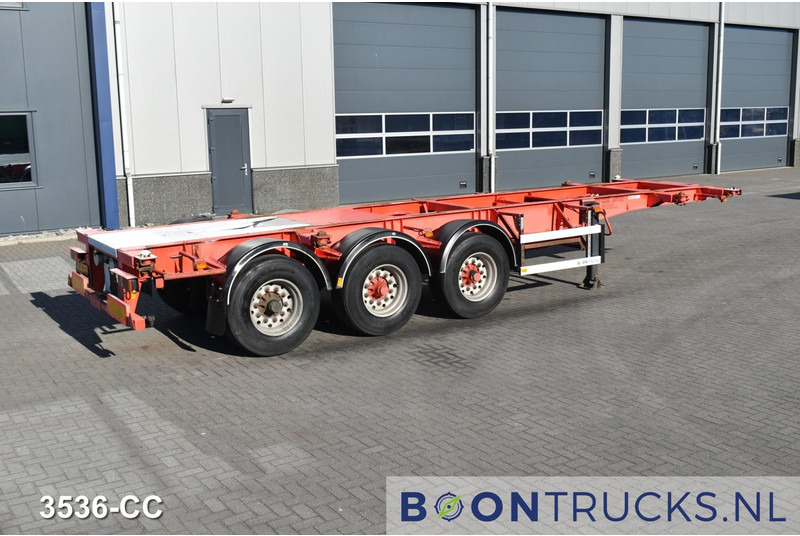 Burg BPO 12 27CDM12 TANK CHASSIS | 20-30ft * 3800 Kg * NL TRAILER - Container-transport/ Vekselflak semitrailer: bilde 1 Burg BPO 12 27CDM12 TANK CHASSIS | 20-30ft * 3800 Kg * NL TRAILER - Container-transport/ Vekselflak semitrailer: bilde 1