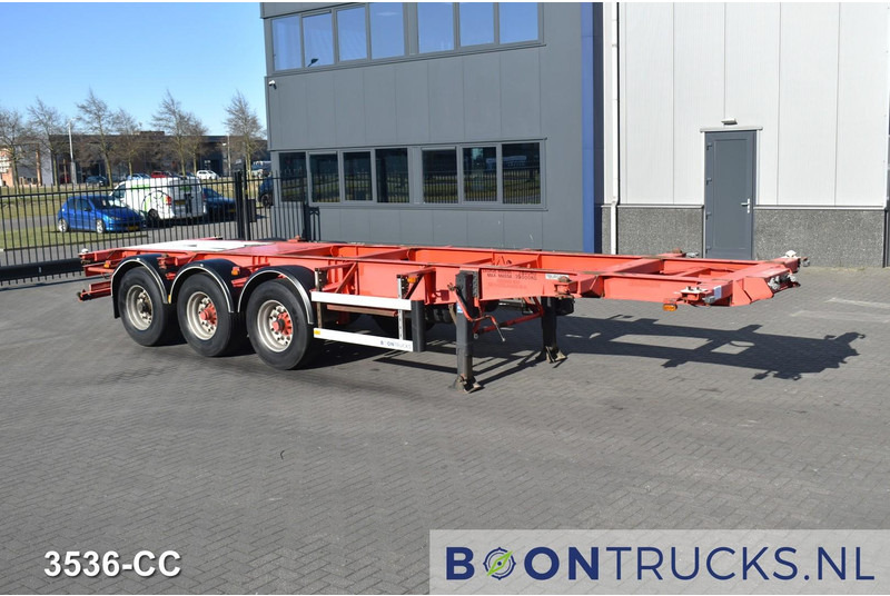Burg BPO 12 27CDM12 TANK CHASSIS | 20-30ft * 3800 Kg * NL TRAILER - Container-transport/ Vekselflak semitrailer: bilde 4 Burg BPO 12 27CDM12 TANK CHASSIS | 20-30ft * 3800 Kg * NL TRAILER - Container-transport/ Vekselflak semitrailer: bilde 4