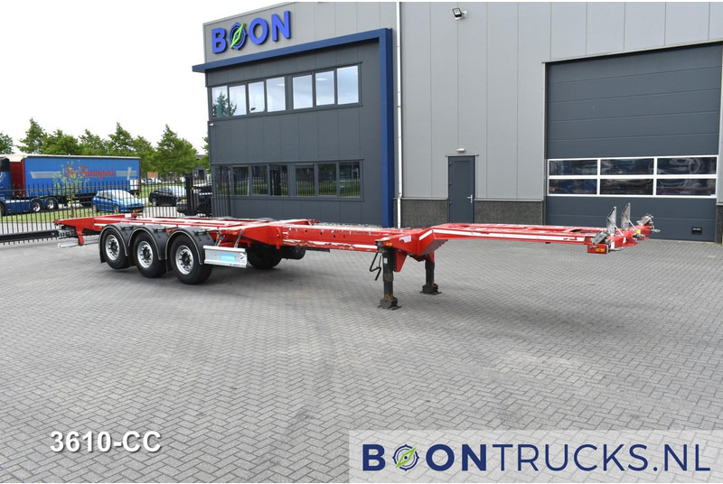 D-Tec FLEXITRAILER | 2x20-30-40-45ft HC * 2x LIFT AXLE * 2x EXTENDABLE * DISC BRAKES - Container-transport/ Vekselflak semitrailer: bilde 4 D-Tec FLEXITRAILER | 2x20-30-40-45ft HC * 2x LIFT AXLE * 2x EXTENDABLE * DISC BRAKES - Container-transport/ Vekselflak semitrailer: bilde 4