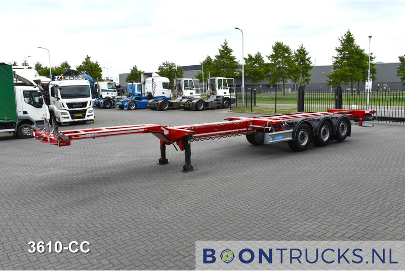 D-Tec FLEXITRAILER | 2x20-30-40-45ft HC * 2x LIFT AXLE * 2x EXTENDABLE * DISC BRAKES - Container-transport/ Vekselflak semitrailer: bilde 5 D-Tec FLEXITRAILER | 2x20-30-40-45ft HC * 2x LIFT AXLE * 2x EXTENDABLE * DISC BRAKES - Container-transport/ Vekselflak semitrailer: bilde 5