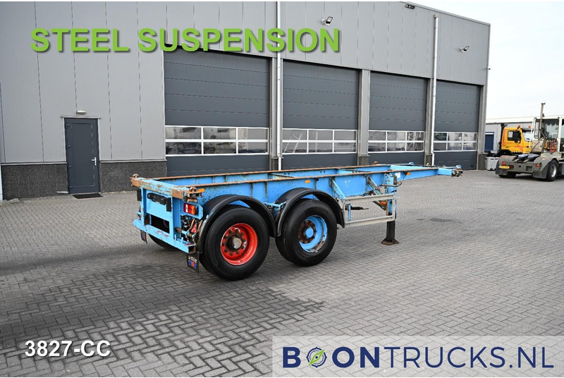 KOHLER CS 20/2 CHASSIS | 20ft * STEEL SUSPENSION * SAF / DRUM * 9x AVAILABLE - Container-transport/ Vekselflak semitrailer: bilde 1 KOHLER CS 20/2 CHASSIS | 20ft * STEEL SUSPENSION * SAF / DRUM * 9x AVAILABLE - Container-transport/ Vekselflak semitrailer: bilde 1