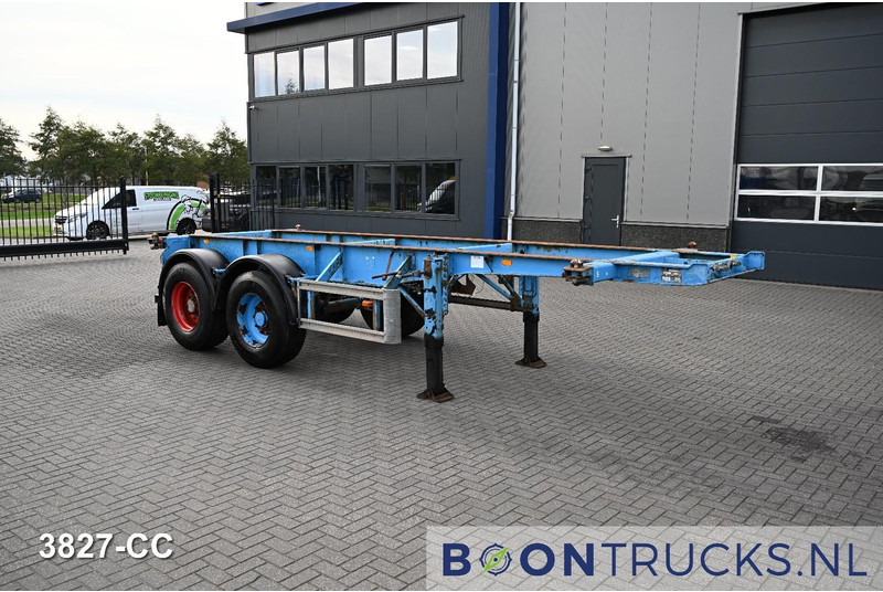 KOHLER CS 20/2 CHASSIS | 20ft * STEEL SUSPENSION * SAF / DRUM * 9x AVAILABLE - Container-transport/ Vekselflak semitrailer: bilde 3 KOHLER CS 20/2 CHASSIS | 20ft * STEEL SUSPENSION * SAF / DRUM * 9x AVAILABLE - Container-transport/ Vekselflak semitrailer: bilde 3