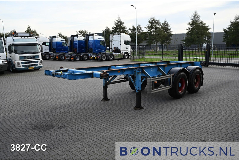 KOHLER CS 20/2 CHASSIS | 20ft * STEEL SUSPENSION * SAF / DRUM * 9x AVAILABLE - Container-transport/ Vekselflak semitrailer: bilde 4 KOHLER CS 20/2 CHASSIS | 20ft * STEEL SUSPENSION * SAF / DRUM * 9x AVAILABLE - Container-transport/ Vekselflak semitrailer: bilde 4