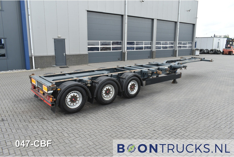 Kögel PORT 40 SIMPLEX 20 | 2x20-30-40ft HC * EXTENDABLE REAR * NL TRAILER - Container-transport/ Vekselflak semitrailer: bilde 1 Kögel PORT 40 SIMPLEX 20 | 2x20-30-40ft HC * EXTENDABLE REAR * NL TRAILER - Container-transport/ Vekselflak semitrailer: bilde 1