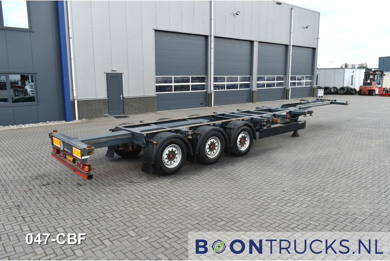 Kögel PORT 40 SIMPLEX 20 | 2x20-30-40ft HC * EXTENDABLE REAR * NL TRAILER - Container-transport/ Vekselflak semitrailer: bilde 2 Kögel PORT 40 SIMPLEX 20 | 2x20-30-40ft HC * EXTENDABLE REAR * NL TRAILER - Container-transport/ Vekselflak semitrailer: bilde 2
