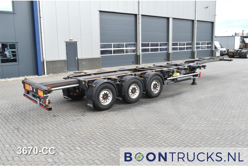 Kögel PORT 40 SIMPLEX 20 | 2x20-30-40ft HC * LIFT AXLE * SAF / DISC * EXTENDABLE REAR * MOT 02-2026 - Container-transport/ Vekselflak semitrailer: bilde 2 Kögel PORT 40 SIMPLEX 20 | 2x20-30-40ft HC * LIFT AXLE * SAF / DISC * EXTENDABLE REAR * MOT 02-2026 - Container-transport/ Vekselflak semitrailer: bilde 2