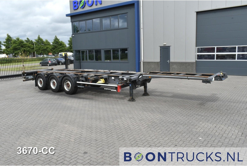 Kögel PORT 40 SIMPLEX 20 | 2x20-30-40ft HC * LIFT AXLE * SAF / DISC * EXTENDABLE REAR * MOT 02-2026 - Container-transport/ Vekselflak semitrailer: bilde 4 Kögel PORT 40 SIMPLEX 20 | 2x20-30-40ft HC * LIFT AXLE * SAF / DISC * EXTENDABLE REAR * MOT 02-2026 - Container-transport/ Vekselflak semitrailer: bilde 4
