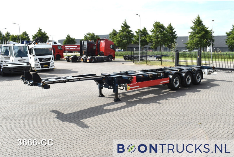 Krone SD BOX LINER | 2x20-40-45ft HC * LIFT AXLE * BPW/DISC * EXTENDABLE REAR * 10x AVAILABLE - Container-transport/ Vekselflak semitrailer: bilde 5 Krone SD BOX LINER | 2x20-40-45ft HC * LIFT AXLE * BPW/DISC * EXTENDABLE REAR * 10x AVAILABLE - Container-transport/ Vekselflak semitrailer: bilde 5