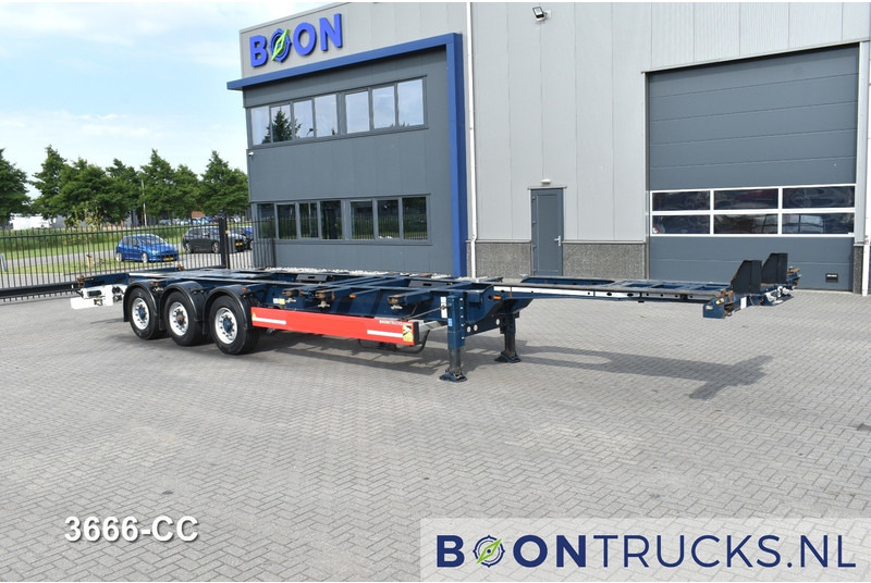 Krone SD BOX LINER | 2x20-40-45ft HC * LIFT AXLE * BPW/DISC * EXTENDABLE REAR * 10x AVAILABLE - Container-transport/ Vekselflak semitrailer: bilde 4 Krone SD BOX LINER | 2x20-40-45ft HC * LIFT AXLE * BPW/DISC * EXTENDABLE REAR * 10x AVAILABLE - Container-transport/ Vekselflak semitrailer: bilde 4