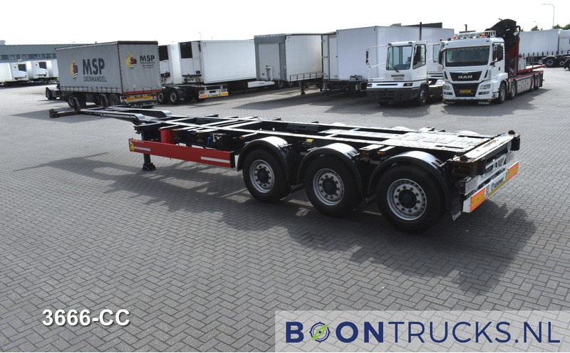Krone SD BOX LINER | 2x20-40-45ft HC * LIFT AXLE * BPW/DISC * EXTENDABLE REAR * 10x AVAILABLE - Container-transport/ Vekselflak semitrailer: bilde 3 Krone SD BOX LINER | 2x20-40-45ft HC * LIFT AXLE * BPW/DISC * EXTENDABLE REAR * 10x AVAILABLE - Container-transport/ Vekselflak semitrailer: bilde 3