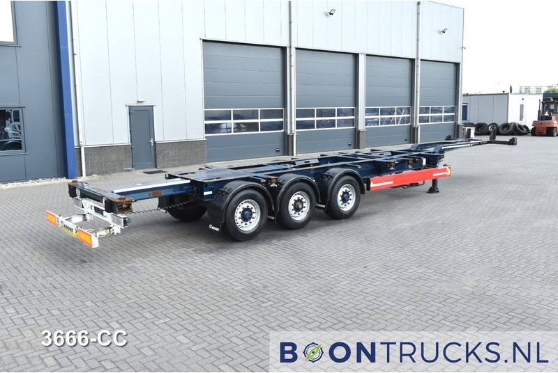 Krone SD BOX LINER | 2x20-40-45ft HC * LIFT AXLE * BPW/DISC * EXTENDABLE REAR * 10x AVAILABLE - Container-transport/ Vekselflak semitrailer: bilde 2 Krone SD BOX LINER | 2x20-40-45ft HC * LIFT AXLE * BPW/DISC * EXTENDABLE REAR * 10x AVAILABLE - Container-transport/ Vekselflak semitrailer: bilde 2
