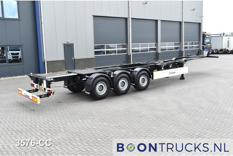 Krone SD BOX LINER NEW / UNREGISTERED | 2x20-40-45ft * LIFT AXLE * DISC BRAKES - Container-transport/ Vekselflak semitrailer: bilde 2 Krone SD BOX LINER NEW / UNREGISTERED | 2x20-40-45ft * LIFT AXLE * DISC BRAKES - Container-transport/ Vekselflak semitrailer: bilde 2