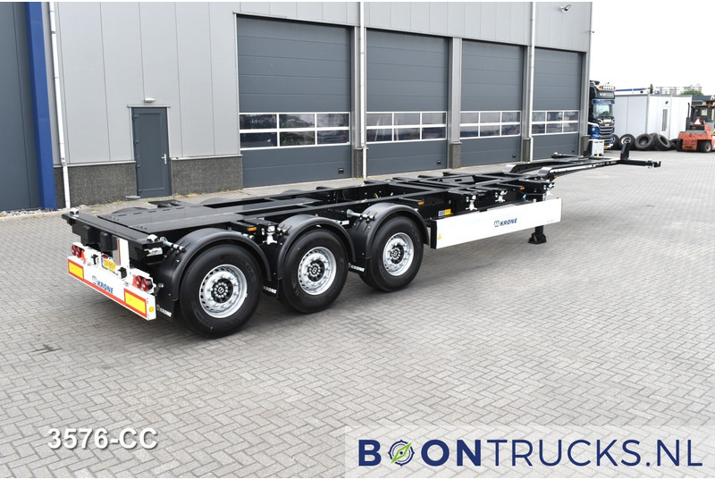 Krone SD BOX LINER NEW / UNREGISTERED | 2x20-40-45ft * LIFT AXLE * DISC BRAKES - Container-transport/ Vekselflak semitrailer: bilde 1 Krone SD BOX LINER NEW / UNREGISTERED | 2x20-40-45ft * LIFT AXLE * DISC BRAKES - Container-transport/ Vekselflak semitrailer: bilde 1