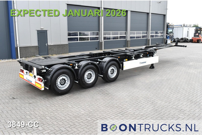 Krone SD BOX LINER NEW / UNREGISTERED | 2x20-40-45ft * LIFT AXLE * DISC BRAKES - Container-transport/ Vekselflak semitrailer: bilde 1 Krone SD BOX LINER NEW / UNREGISTERED | 2x20-40-45ft * LIFT AXLE * DISC BRAKES - Container-transport/ Vekselflak semitrailer: bilde 1