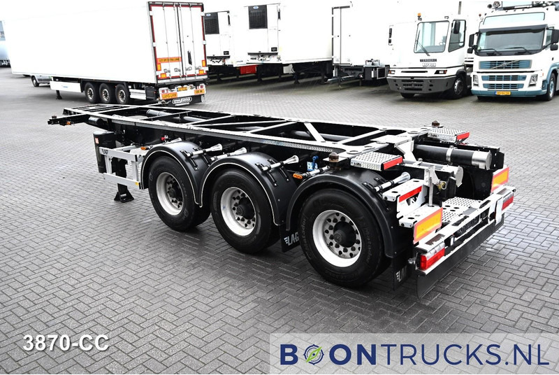 LAG O-3-CC TANK CHASSIS | 20t * 3250 Kg * ADR AT-FL-OX * BPW / DISC * NL TRAILER - Container-transport/ Vekselflak semitrailer: bilde 3 LAG O-3-CC TANK CHASSIS | 20t * 3250 Kg * ADR AT-FL-OX * BPW / DISC * NL TRAILER - Container-transport/ Vekselflak semitrailer: bilde 3