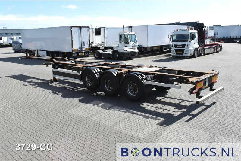 Pacton T3-007 | 2x20-40-45ft HC * LIFT AXLE * NL TRAILER * APK 11-2025 - Container-transport/ Vekselflak semitrailer: bilde 2 Pacton T3-007 | 2x20-40-45ft HC * LIFT AXLE * NL TRAILER * APK 11-2025 - Container-transport/ Vekselflak semitrailer: bilde 2