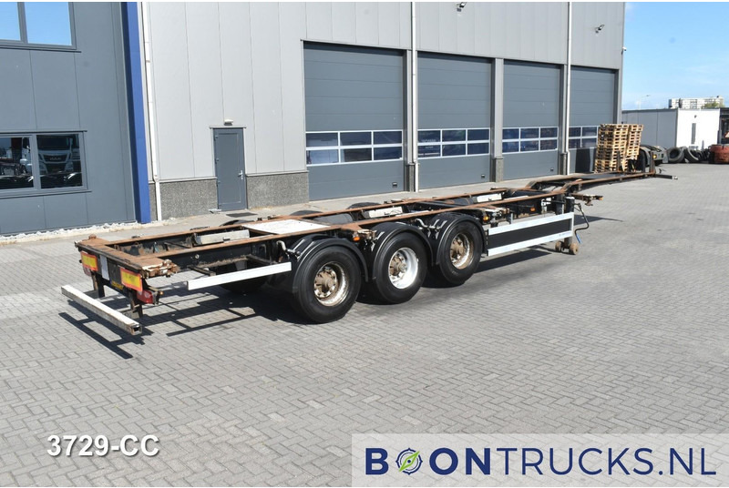 Pacton T3-007 | 2x20-40-45ft HC * LIFT AXLE * NL TRAILER * APK 11-2025 - Container-transport/ Vekselflak semitrailer: bilde 1 Pacton T3-007 | 2x20-40-45ft HC * LIFT AXLE * NL TRAILER * APK 11-2025 - Container-transport/ Vekselflak semitrailer: bilde 1