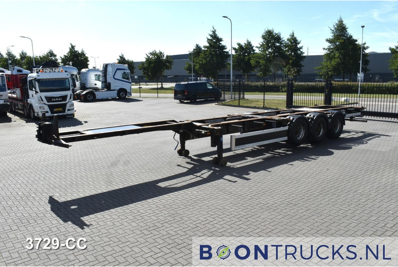 Pacton T3-007 | 2x20-40-45ft HC * LIFT AXLE * NL TRAILER * APK 11-2025 - Container-transport/ Vekselflak semitrailer: bilde 4 Pacton T3-007 | 2x20-40-45ft HC * LIFT AXLE * NL TRAILER * APK 11-2025 - Container-transport/ Vekselflak semitrailer: bilde 4