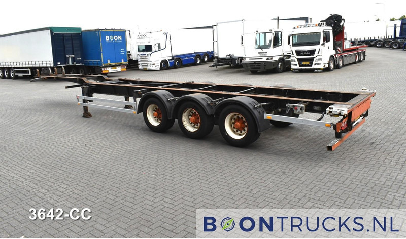 Pacton T3-007 FIXED CHASSIS | 40-45ft HC * 4500 Kg * BPW/DRUM * NL TRAILER - Container-transport/ Vekselflak semitrailer: bilde 2 Pacton T3-007 FIXED CHASSIS | 40-45ft HC * 4500 Kg * BPW/DRUM * NL TRAILER - Container-transport/ Vekselflak semitrailer: bilde 2