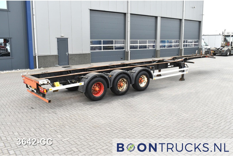 Pacton T3-007 FIXED CHASSIS | 40-45ft HC * 4500 Kg * BPW/DRUM * NL TRAILER - Container-transport/ Vekselflak semitrailer: bilde 1 Pacton T3-007 FIXED CHASSIS | 40-45ft HC * 4500 Kg * BPW/DRUM * NL TRAILER - Container-transport/ Vekselflak semitrailer: bilde 1
