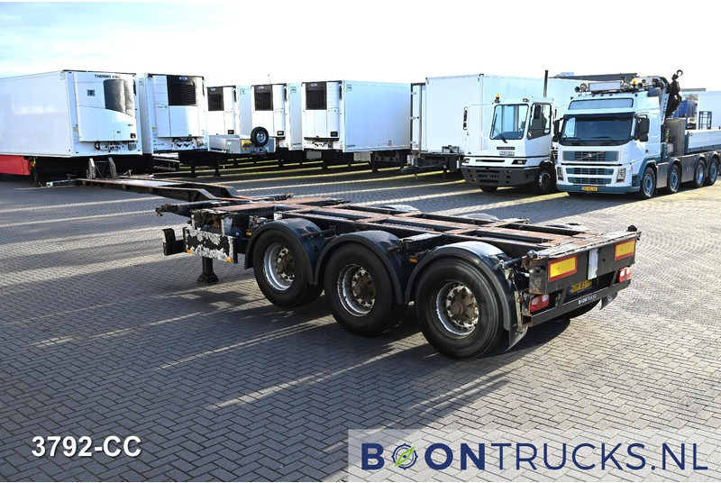 Pacton T3-010 2x20-30-40-45ft HC * 2x EXTENDABLE * 1x LIFT AXLE * NL TRAILER - Container-transport/ Vekselflak semitrailer: bilde 3 Pacton T3-010 2x20-30-40-45ft HC * 2x EXTENDABLE * 1x LIFT AXLE * NL TRAILER - Container-transport/ Vekselflak semitrailer: bilde 3
