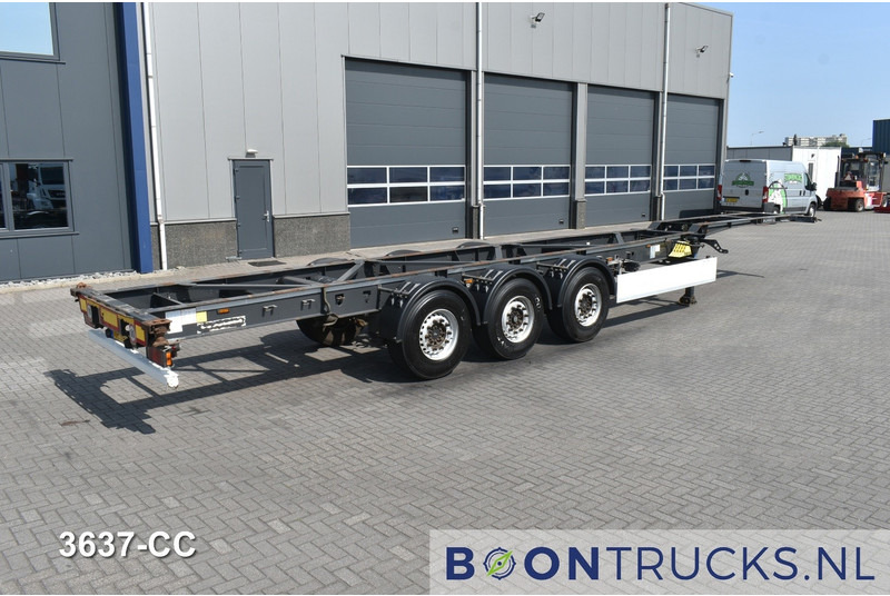 Schmitz Cargobull SCF 24 G LIGHT FIXED CHASSIS | 45ft HC * 4400 Kg * DISC BRAKES * NL TRAILER * APK 04-2026 - Container-transport/ Vekselflak semitrailer: bilde 1 Schmitz Cargobull SCF 24 G LIGHT FIXED CHASSIS | 45ft HC * 4400 Kg * DISC BRAKES * NL TRAILER * APK 04-2026 - Container-transport/ Vekselflak semitrailer: bilde 1