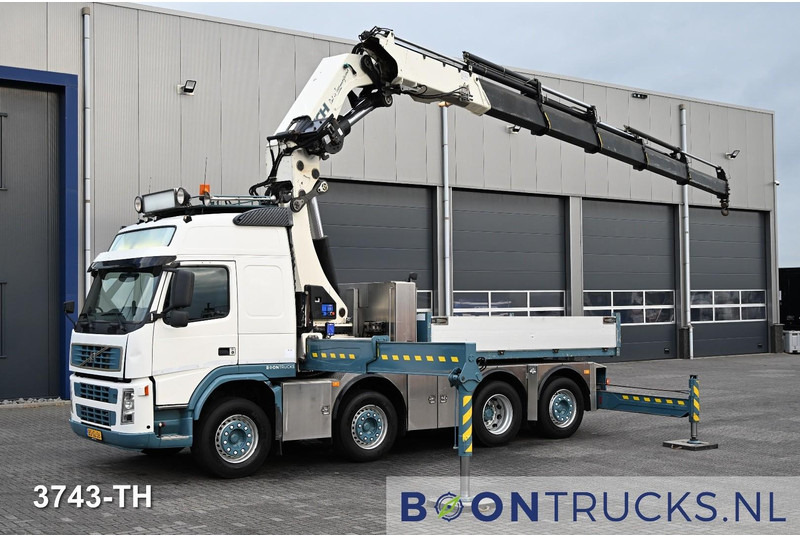 Volvo FM 480 8x2 R + HMF THOR 8520 K5 | 85 T/M CRANE * WINCH * MANUAL * NL TRUCK * TOP! - Trekkvogn: bilde 1 Volvo FM 480 8x2 R + HMF THOR 8520 K5 | 85 T/M CRANE * WINCH * MANUAL * NL TRUCK * TOP! - Trekkvogn: bilde 1