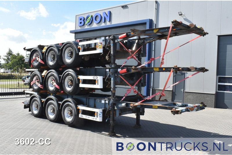 Van Hool 3B0071 STACK PRICE € 11500 | 20-30ft * ADR: FL, AT, OX * 3840 KG * LIFT AXLE - Container-transport/ Vekselflak semitrailer: bilde 3 Van Hool 3B0071 STACK PRICE € 11500 | 20-30ft * ADR: FL, AT, OX * 3840 KG * LIFT AXLE - Container-transport/ Vekselflak semitrailer: bilde 3