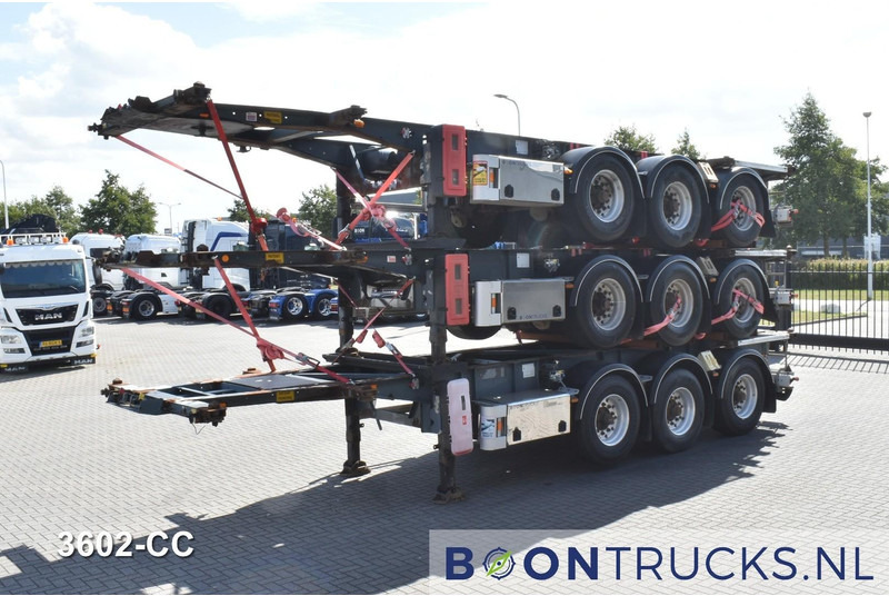 Van Hool 3B0071 STACK PRICE € 11500 | 20-30ft * ADR: FL, AT, OX * 3840 KG * LIFT AXLE - Container-transport/ Vekselflak semitrailer: bilde 4 Van Hool 3B0071 STACK PRICE € 11500 | 20-30ft * ADR: FL, AT, OX * 3840 KG * LIFT AXLE - Container-transport/ Vekselflak semitrailer: bilde 4