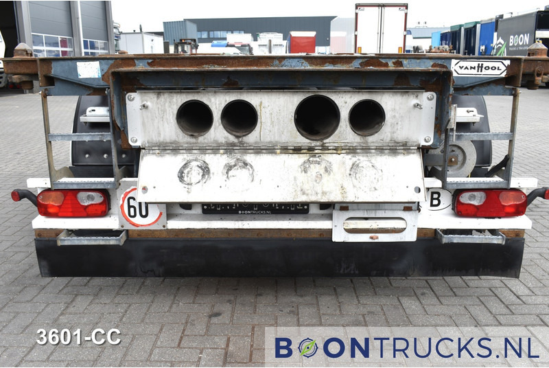 Container-transport/ Vekselflak semitrailer Van Hool 3B0071 TANK CHASSIS | 20-30ft * ADR: FL, AT, OX * 3840 KG * LIFT AXLE: bilde 10