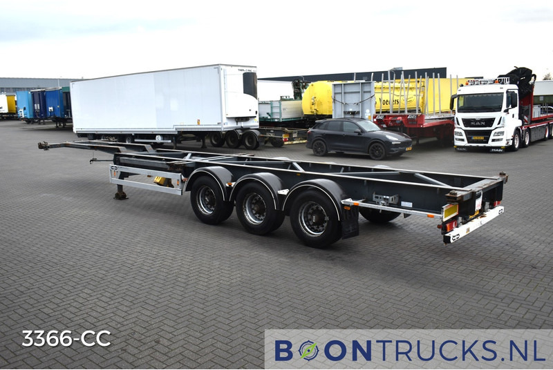 Van Hool 3B2015 FIXED CHASSIS | 2x20-40ft HC * 4600 Kg * NL TRAILER - Container-transport/ Vekselflak semitrailer: bilde 2 Van Hool 3B2015 FIXED CHASSIS | 2x20-40ft HC * 4600 Kg * NL TRAILER - Container-transport/ Vekselflak semitrailer: bilde 2