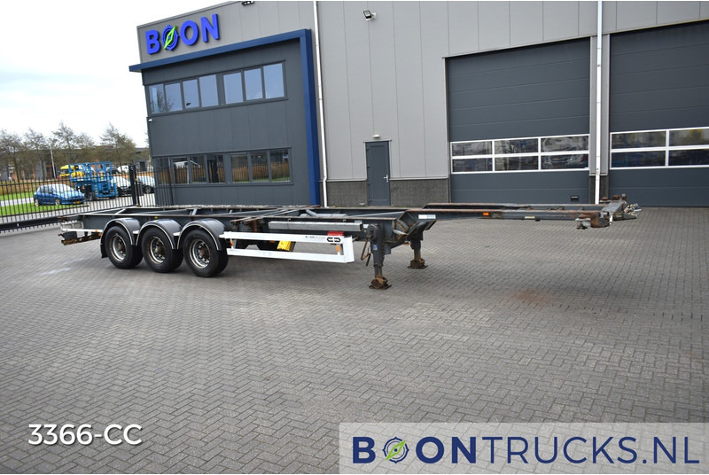 Van Hool 3B2015 FIXED CHASSIS | 2x20-40ft HC * 4600 Kg * NL TRAILER - Container-transport/ Vekselflak semitrailer: bilde 3 Van Hool 3B2015 FIXED CHASSIS | 2x20-40ft HC * 4600 Kg * NL TRAILER - Container-transport/ Vekselflak semitrailer: bilde 3