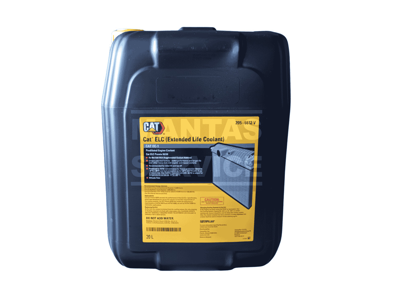 CATERPILLAR COOLANT EXTENDED LIFE 50/50 PREMIX 20L 205-6612 - Gravemaskin for Lastebil: bilde 1 CATERPILLAR COOLANT EXTENDED LIFE 50/50 PREMIX 20L 205-6612 - Gravemaskin for Lastebil: bilde 1