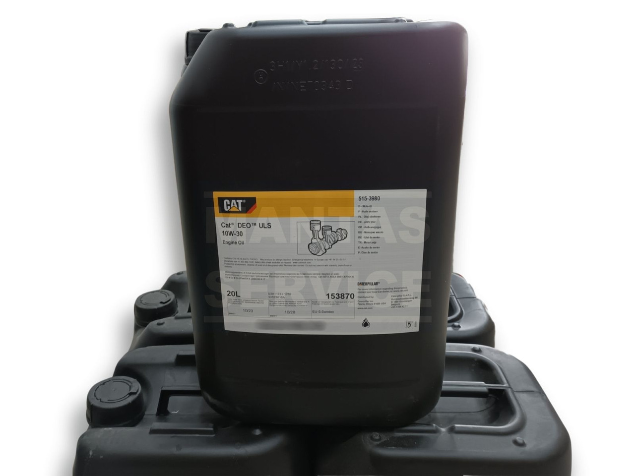 CATERPILLAR ENGINE OIL DEO ULS 10W-30 20L 515-3980 - Gravemaskin: bilde 2 CATERPILLAR ENGINE OIL DEO ULS 10W-30 20L 515-3980 - Gravemaskin: bilde 2