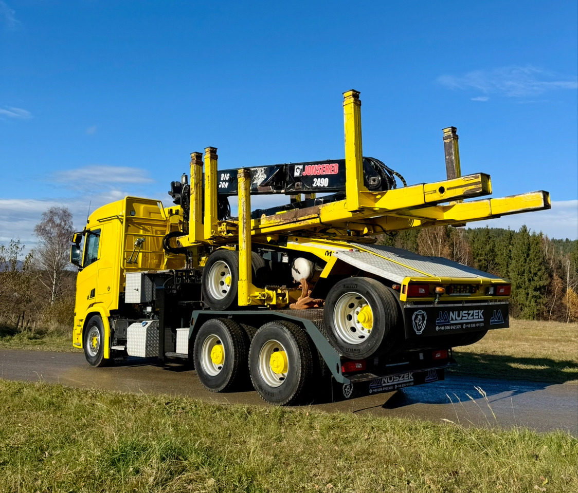 SCANIA R650 - Tømmerbil, Kranbil: bilde 4 SCANIA R650 - Tømmerbil, Kranbil: bilde 4