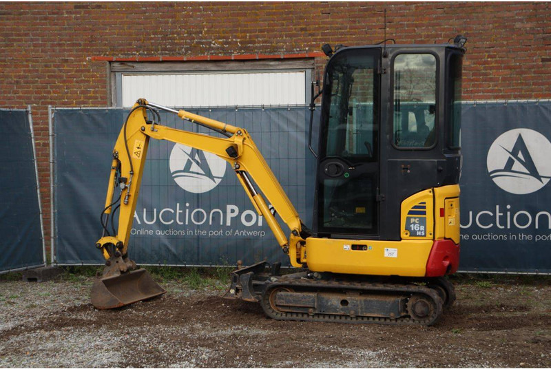 Komatsu PC16R-3HS - Minigraver: bilde 3 Komatsu PC16R-3HS - Minigraver: bilde 3