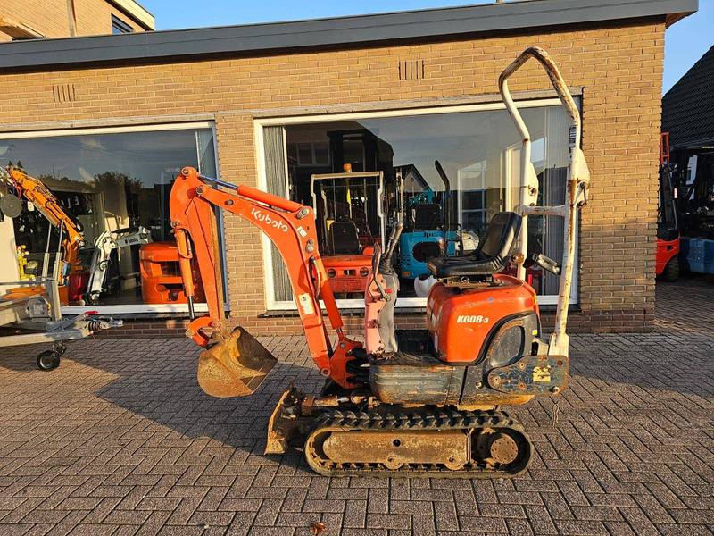 Minigraver Kubota K008-3: bilde 10