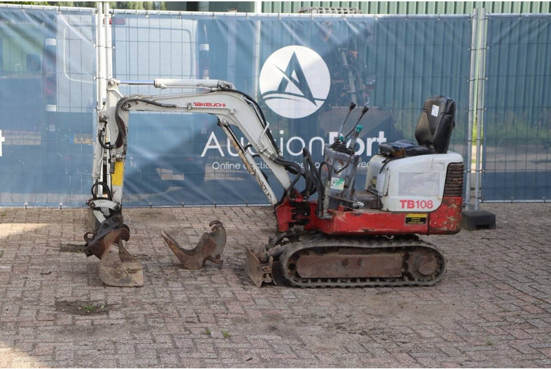 Takeuchi TB108 - Minigraver: bilde 1 Takeuchi TB108 - Minigraver: bilde 1