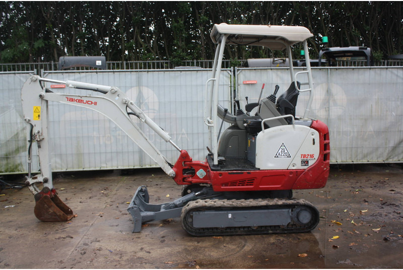 Takeuchi TB216 - Minigraver: bilde 2 Takeuchi TB216 - Minigraver: bilde 2
