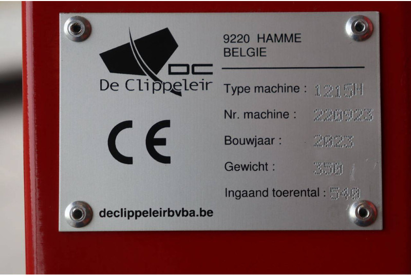 Ny Flismaskin de Clippeleir 1215H: bilde 16