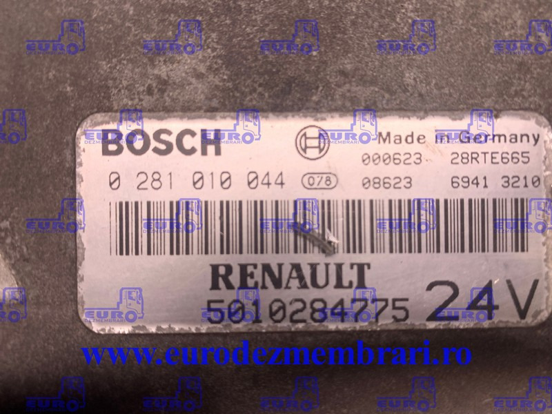 CALCULATOR MOTOR RENAULT 5010284775 - Styreenhet for Lastebil: bilde 2 CALCULATOR MOTOR RENAULT 5010284775 - Styreenhet for Lastebil: bilde 2