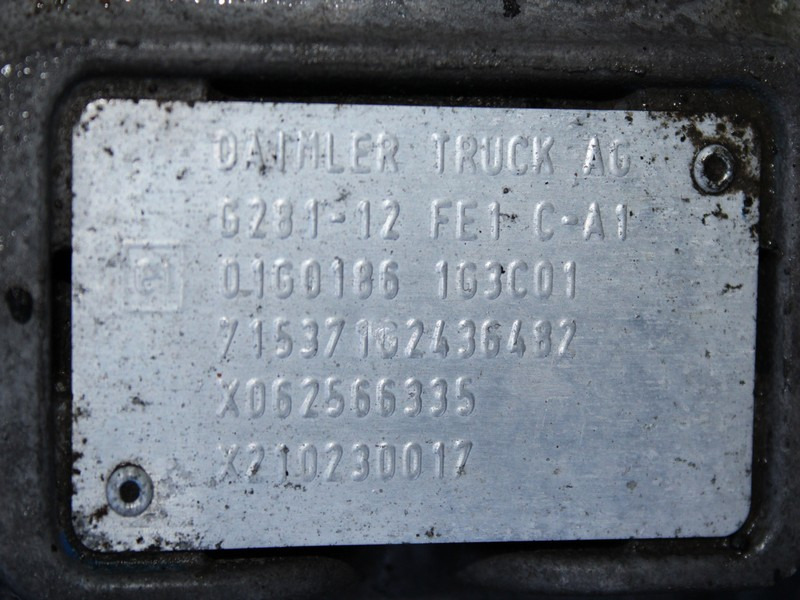 CUTIE DE VITEZE AUTOMATA CU INTARDER MERCEDES ACTROS MP5 G281-12 FE1 - Girkasse for Lastebil: bilde 4 CUTIE DE VITEZE AUTOMATA CU INTARDER MERCEDES ACTROS MP5 G281-12 FE1 - Girkasse for Lastebil: bilde 4