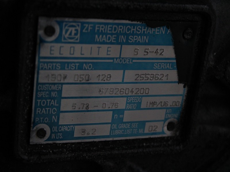 CUTIE DE VITEZE MANUALA MERCEDES ATEGO S5-42 A6732604200, 1307050128 - Girkasse for Lastebil: bilde 5 CUTIE DE VITEZE MANUALA MERCEDES ATEGO S5-42 A6732604200, 1307050128 - Girkasse for Lastebil: bilde 5