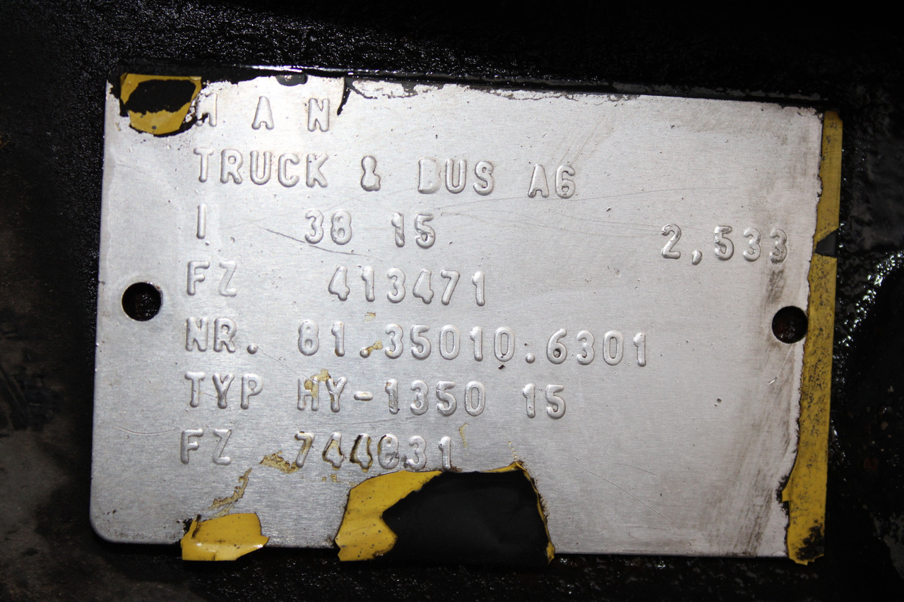 GRUP DIFERENTIAL MAN TGX R=38:15 HY-1350 15 81.35010.6301 - Differensial for Lastebil: bilde 3 GRUP DIFERENTIAL MAN TGX R=38:15 HY-1350 15 81.35010.6301 - Differensial for Lastebil: bilde 3