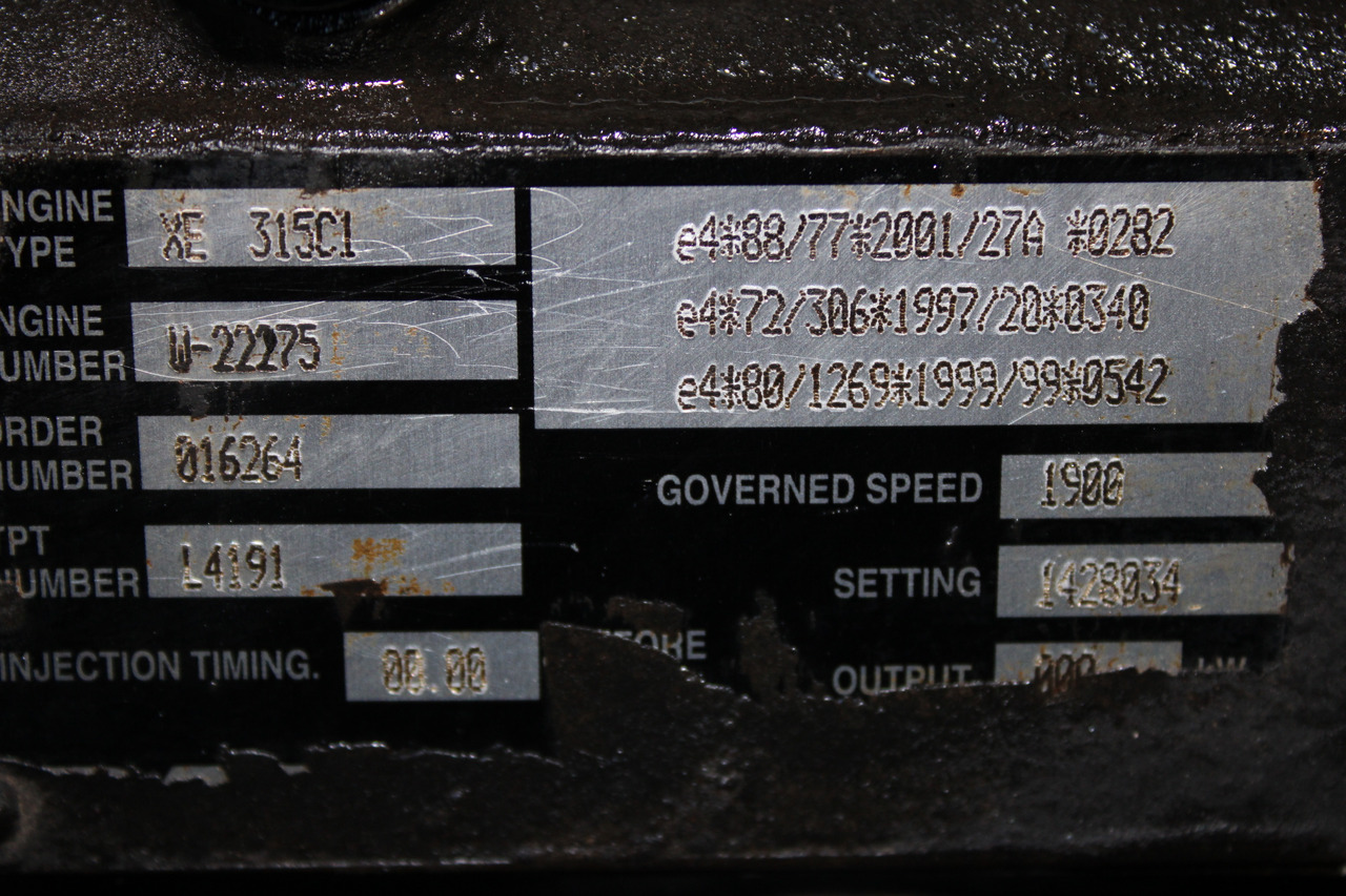 MOTOR DAF UPEC 2 XE 315C1 430CP EURO 3 1428034 - Motor for Lastebil: bilde 5 MOTOR DAF UPEC 2 XE 315C1 430CP EURO 3 1428034 - Motor for Lastebil: bilde 5