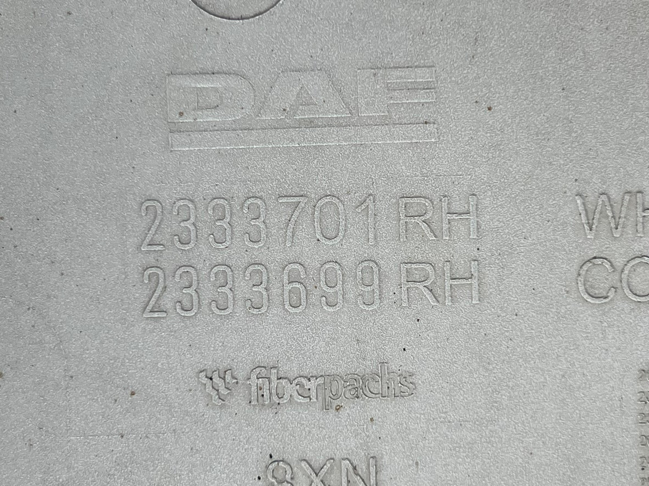 PARAVANT LATERAL DREAPTA DAF XF XG 2333701, 2333669 - Karosseri og eksteriør for Lastebil: bilde 3 PARAVANT LATERAL DREAPTA DAF XF XG 2333701, 2333669 - Karosseri og eksteriør for Lastebil: bilde 3