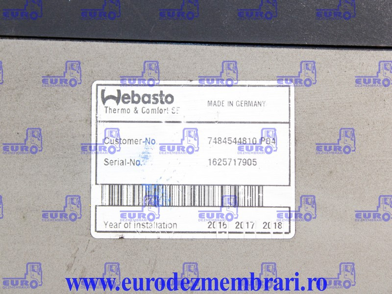 SIROCOU RENAULT T AIR TOP EVO 2000 7484544810 - Varme/ Ventilasjon for Lastebil: bilde 4 SIROCOU RENAULT T AIR TOP EVO 2000 7484544810 - Varme/ Ventilasjon for Lastebil: bilde 4