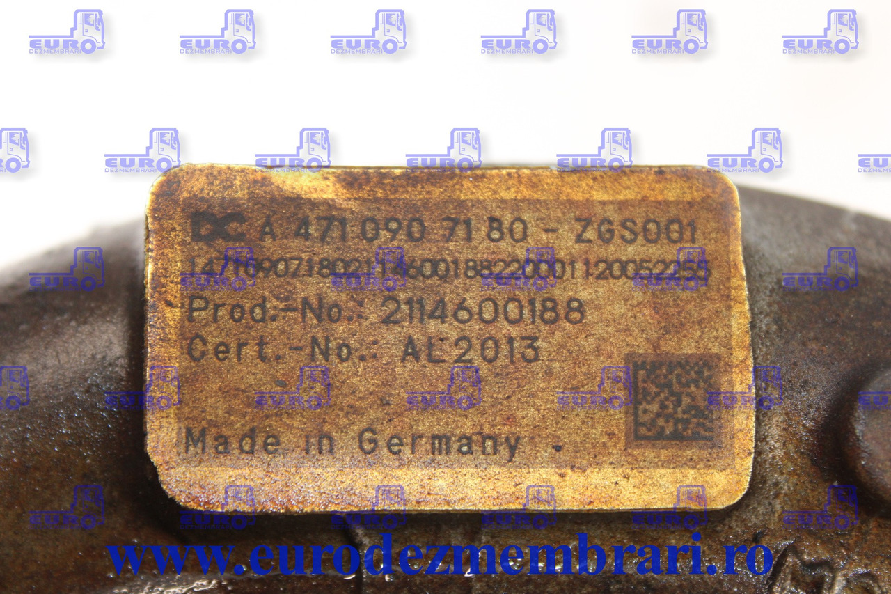 TURBOSUFLANTA MERCEDES OM471LA A4710907180 A4710903480 A4710904480 A4710903480 - Turbolader for Lastebil: bilde 2 TURBOSUFLANTA MERCEDES OM471LA A4710907180 A4710903480 A4710904480 A4710903480 - Turbolader for Lastebil: bilde 2