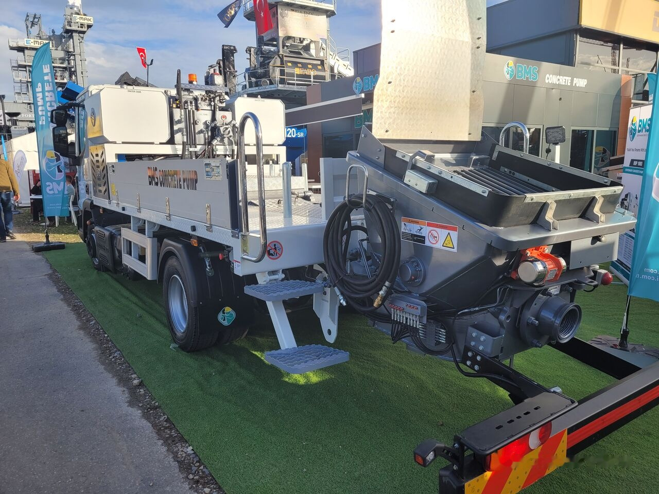 Ny Betongpumpe MERCEDES-BENZ New BMS BLP 14-09 on chassis: bilde 7