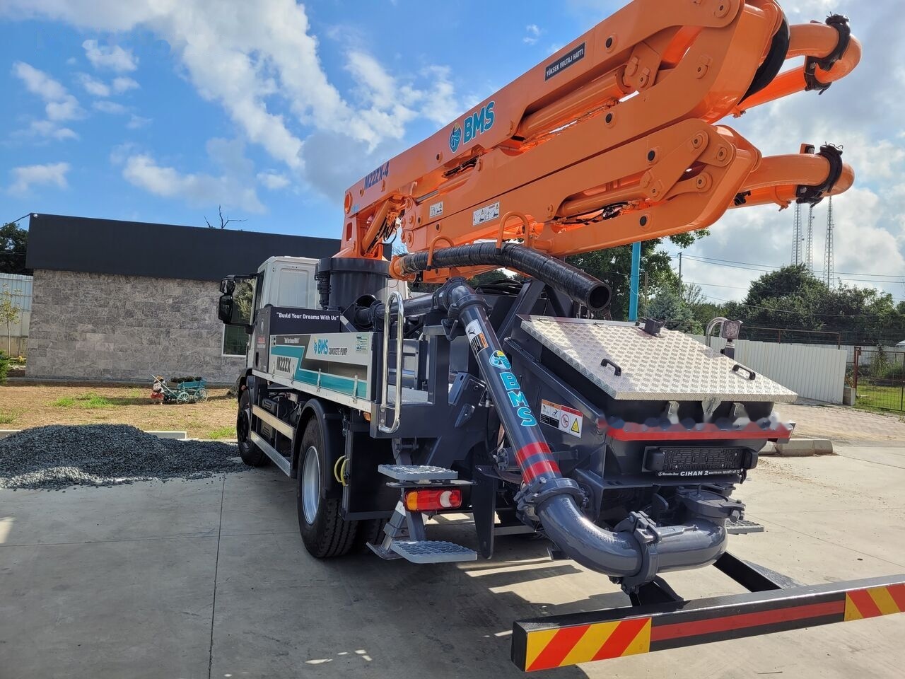 Mercedes-Benz New BMS BCP M22 ZX-4 on chassis - Betongpumpe: bilde 3 Mercedes-Benz New BMS BCP M22 ZX-4 on chassis - Betongpumpe: bilde 3